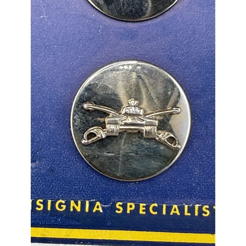 Vintage N.S Meyer Inc.‎ Pin US Military Specialist Insignia Silver Tone